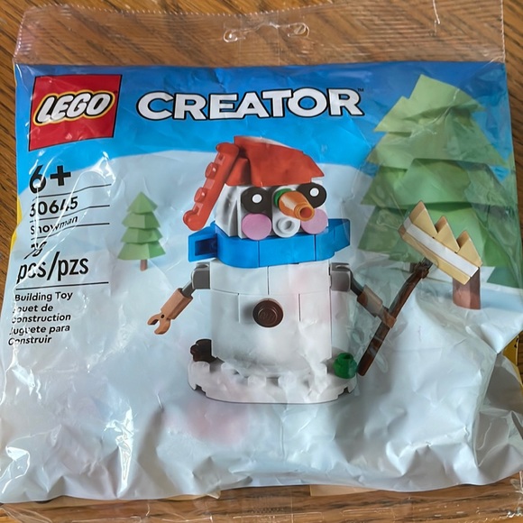 Lego Other - LEGO Creator Snowman Mini Set #30645 NWT